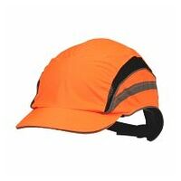 3M™ First Base™ 3 bump cap Classic, culoare de avertizare fluorescentă, portocaliu, vârf scurtat, 55 mm, 20 buc./cutie 2021874