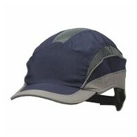 3M™ First Base™ 3 Elite bump cap, tmavě modrá/šedá, zkrácený kšilt, 55 mm, 20 ks / krabice 2031216