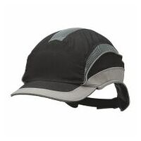 3M™ First Base™ 3 Elite bump cap, černá/šedá, zkrácený kšilt, 55 mm, 20 ks / krabice 2031219