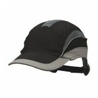 3M™ First Base™ 3 Elite bump cap, černá/šedá, standardní kšilt, 70 mm, 20 ks / krabice 2031217