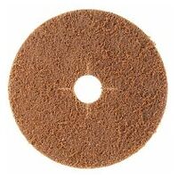 Fleece abrasive disc with fibre backing  100