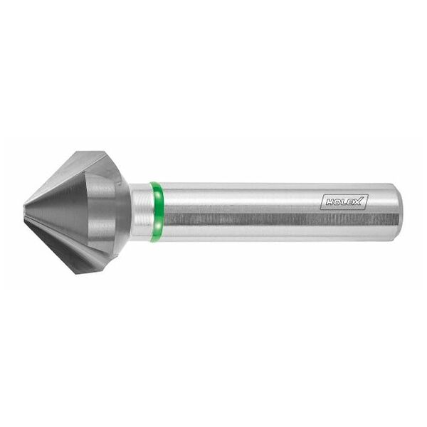 HOLEX Pro Steel high-precision countersink with unequal spacing and 3 drive flats 90° 6 mm
