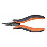 Electronics snipe-nose pliers with long jaws  155 mm