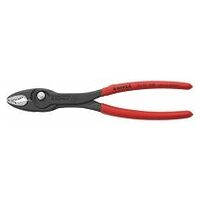 Front grip pliers chemically blacked 200 mm