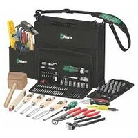 Wera 2go H 1 tool set for wood applications, 134 pieces