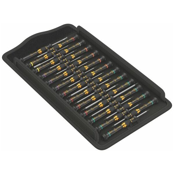 Electronics screwdriver set slot-head and Phillips, ESD protection 4/2