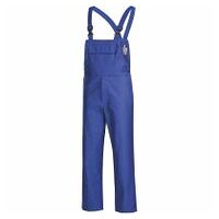 Pantalón peto de protección para soldadores PROBAN azul real