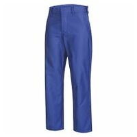 Welder's protective work trousers PROBAN royal blue