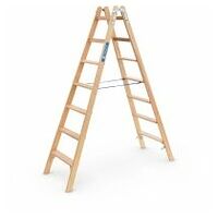 Crestastep B – Houten ladder 2x7 treden