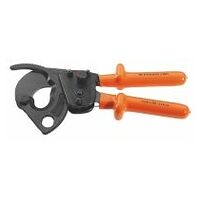 1,000 V insulated ratchet cable cutter 52 mm capacity