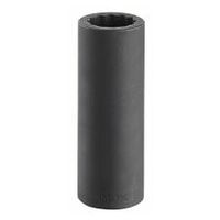 1/2″ long impact socket 12-points, 34 mm