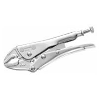 Standard curved Jaw lock-grip pliers, 190 mm
