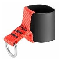 Heat Shrink Sheath with metal ″D″ ring 14 to 32 mm Safety Lock System