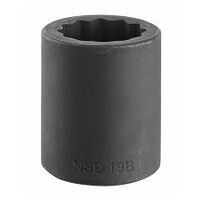 1/2″ impact socket 12-points, 34 mm