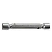 Double-socket wrench, 12 x 13 mm