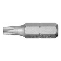 Standard bits series 1 for Tamper RESIStant TORX Plus® screws TT20