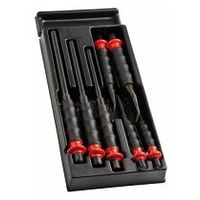 Module of Sheath Punch & Chisels, 7 Pieces