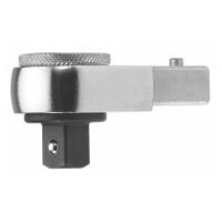 Socket ratel , Aandrijving externe vierkantaandrijving 14 x 18 mm , Uitgang externe vierkantaandrijving 20 mm (3/4″)