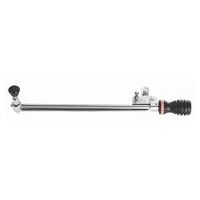 3/8 Manual reset torque wrench with removable square drive, range 20-100Nm