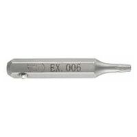 EMBOUT 4MM TORX 6 LONG 28MM