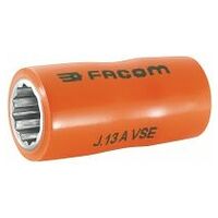 1,000 V insulated 12 point 3/8″ drive socket 8 mm