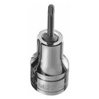 Schroevendraaier bitset , aandrijving vierkantaandrijving 12,7 mm (1/2″) , uitgang Torx® T60