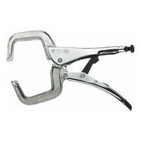 C-clamp arc-welding lock-grip pliers, 280 mm