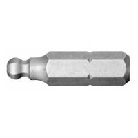 Bit , Series 1 , Aandrijving binnenzeskant 6,3 mm (1/4″) , Uitgang binnenzeskant met kogeleinde 6 mm