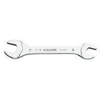15° midget double open-end wrench, 8 x 9 mm