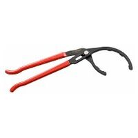 Truck filter plier, 8 positions from 95 to 178 mm diameter