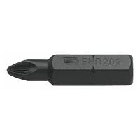 IMPACT bits , Series 2 , Aandrijving buitenzeskant 8 mm (5/16″) , Uitgang Pozidriv® PZ1