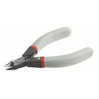 Cutting pliers long thin with clearance ESD