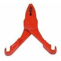 Resin body insulated plier for insulated mats 40 mm opening