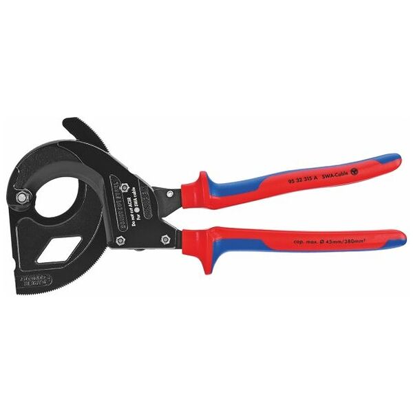 Ratchet cable cutter for steel-armoured cables (SWA cables)  315 mm