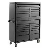 American style roller cabinet, 13 drawers