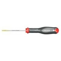 Screwdriver PROTWIST® for slotted head milled blade, 3.5X75 mm