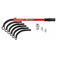 Belt-tensioner nut wrenches, 5 pieces set, 13 - 19 mm