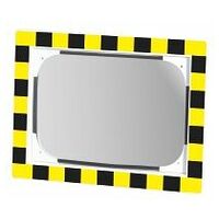 Industrial mirror, rectangular