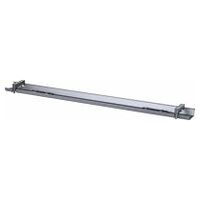 Cable duct for office desk with electrically adjustable height  1600 mm