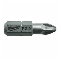 Schrauberbit PZ2 25 mm (25 teile)