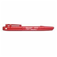 Marqueur permanent fin inkzall rouge