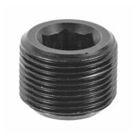Blunt clamping screw for indexable drill toolholder