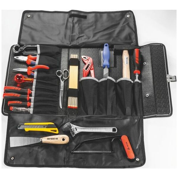 Standard tool kit 18 pieces in synthetic leather case No. 691530