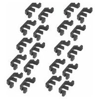 Plastic retaining clips set 20 pieces