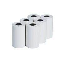 Reserve thermisch papier voor de printer (6 rollen)