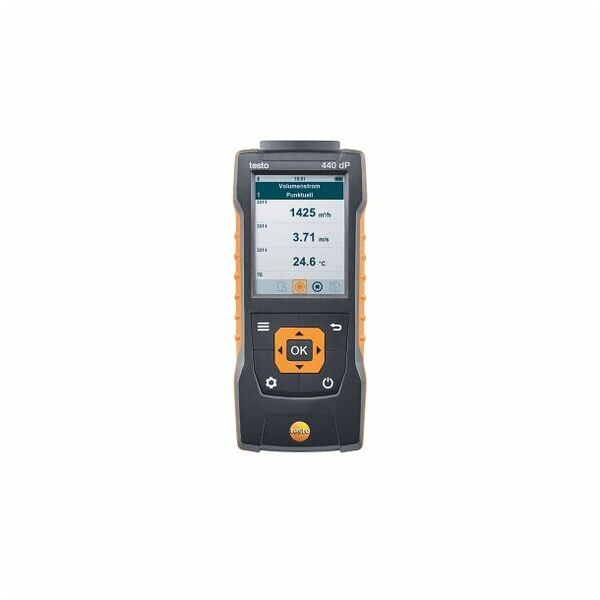 testo 440 dP - Dispozitiv de măsurare climatică, inclusiv senzor de presiune diferențială