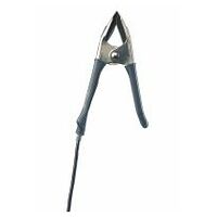 Clamp probe (TC type K) - for temperature measurements on pipes (Ø 15-25 mm)
