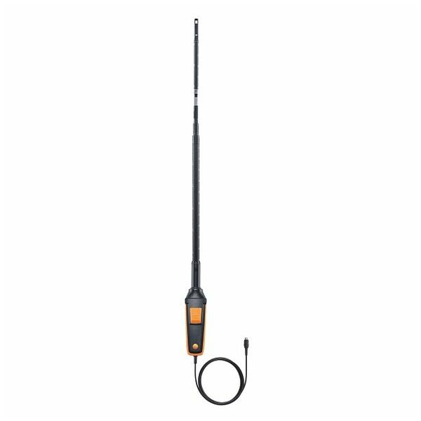 Hot wire probe (digital) - including temperature and humidity sensor, wired