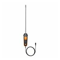 Robust humidity/temperature probe (digital) - for temperatures up to +180 °C, wired