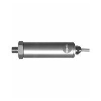 Low pressure probe, refrigerant-proof stainless steel, up to 10 bar
